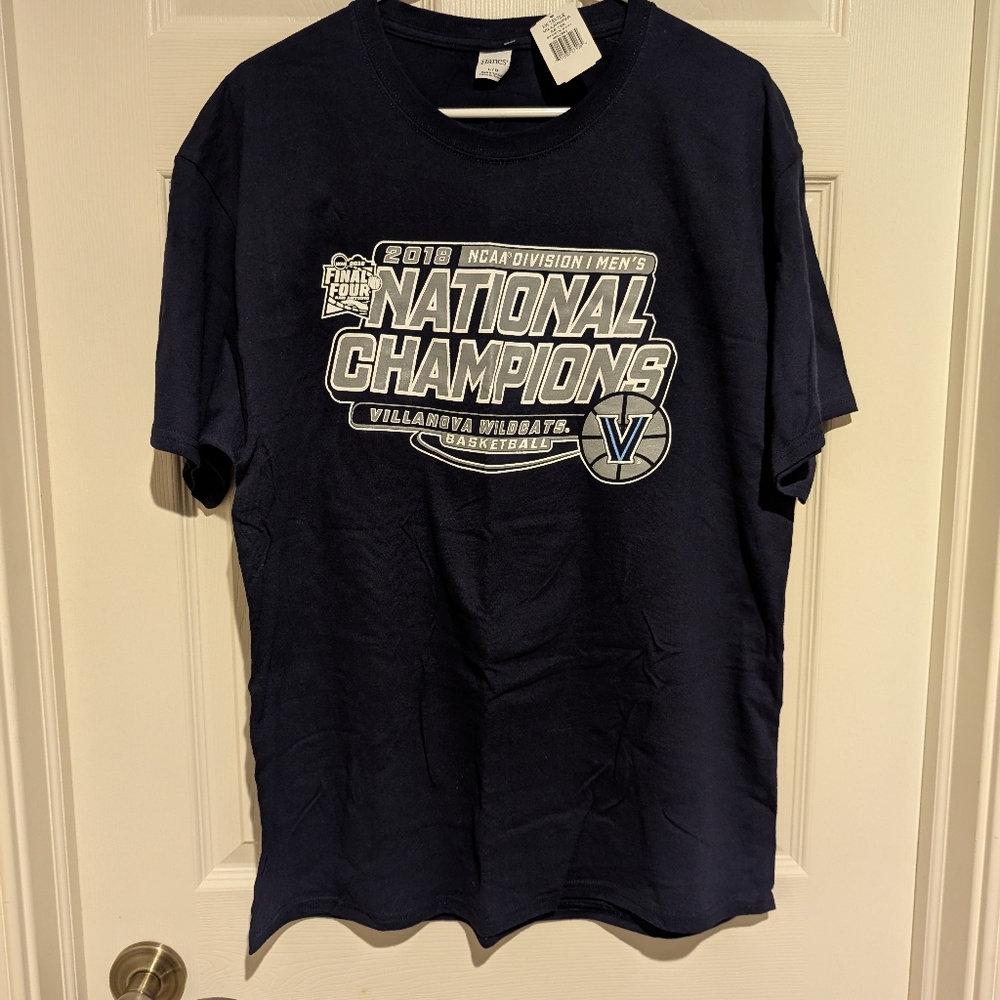 Villanova University 2018 Men's Basketball Championship T-shirt